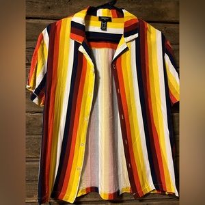Men’s striped button down